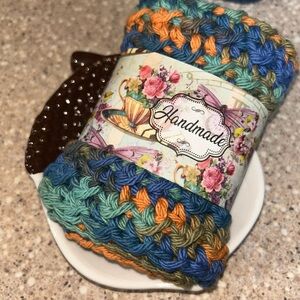Colorful Handmade Crochet Dishcloth- 
100% Cotton for a gentle scrub